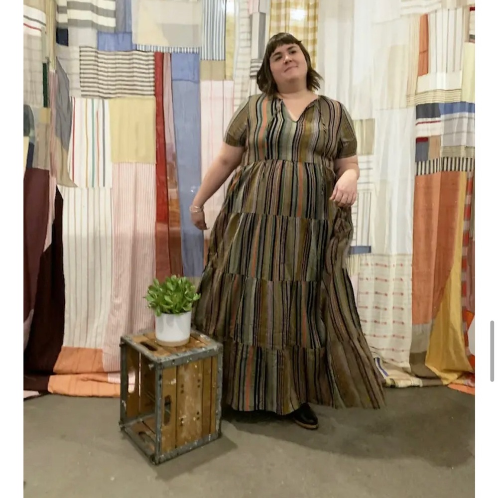 Ace&Jig Resort dress in watercolor XS